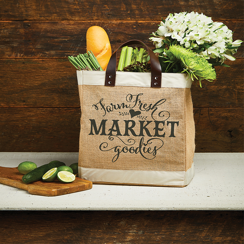 Jute Market Tote