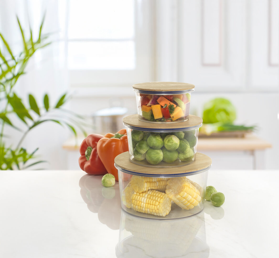 26502 Bamboo Lid Bowls